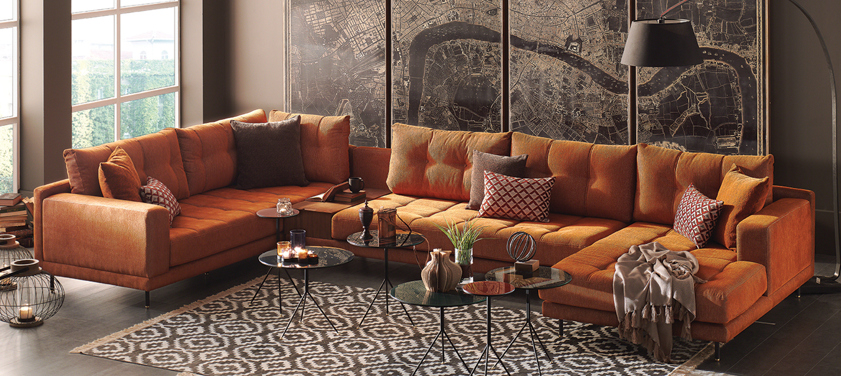 ARTE The Strong Effect of Modernism…Arte Corner Sofa